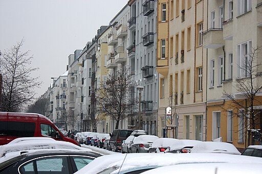 Berlin-Prenzlauer Berg, die Gaudystraße, Bild 2