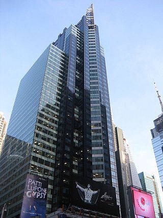 <span class="mw-page-title-main">1540 Broadway</span> Office skyscraper in Manhattan, New York