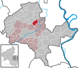 Läget för Biebelnheim i Landkreis Alzey-Worms