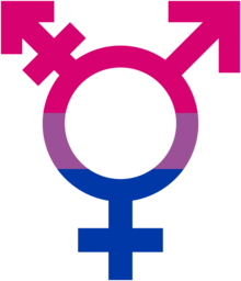 Symbole du genre transsexuel et de la bisexualité