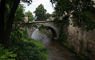 The Nysa Szalona in Bolków