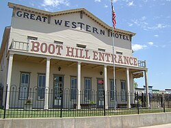 Boot Hill Museum Entrance (Great Western Hotel).jpg