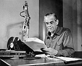 Karloff had his own weekly children's radio show on WNEW, New York, in 1950. He played children's music and told stories and riddles. Although the programme was meant for children, Karloff attracted many adult listeners as well.