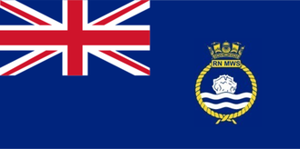 Ensign of Royal Naval Mine Watching Service, 1954-1962 British RNMWS ensign.png