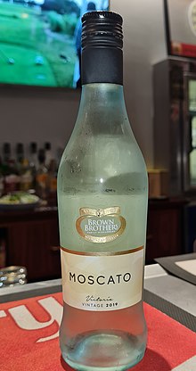 Brown Brothers White Moscato. 275mL bottle Brown Brother White Moscato.jpg