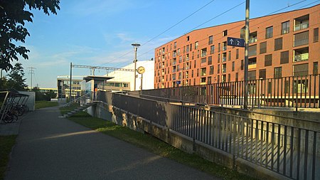 Buchrain railway station