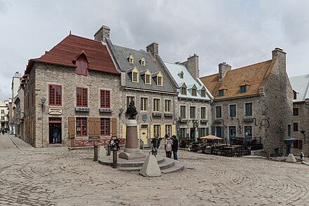 French architecture in Old Quebec