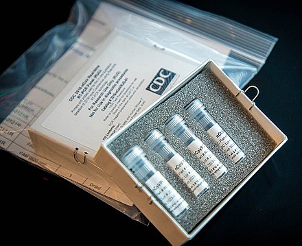 CDC的RT-PCR2019冠状病毒病检测盒[84]