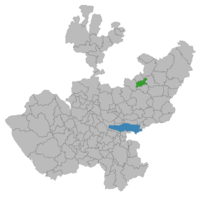 Localisation de la municipalité de Jalisco