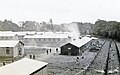 Le camp de prisonniers de guerre de soldats d'origine coloniale aménagé par les Allemands à Lanniron pendant la Seconde Guerre mondiale.