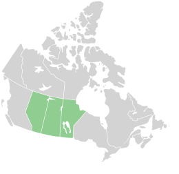 Canada Provinces des Prairies map.svg