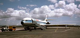 Aéroport Quimper Cornouaille met Caravelle, 1985