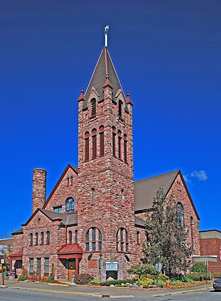 <span class="mw-page-title-main">Central Methodist Episcopal Church (Sault Ste. Marie, Michigan)</span> Historic church in Michigan, United States