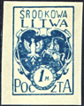 The same stamp as imperforate stamp (MiNr.; 2B)