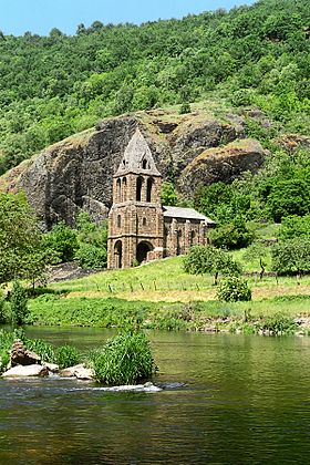 A Chapelle Sainte-Marie-des-Chazes cikk szemléltető képe