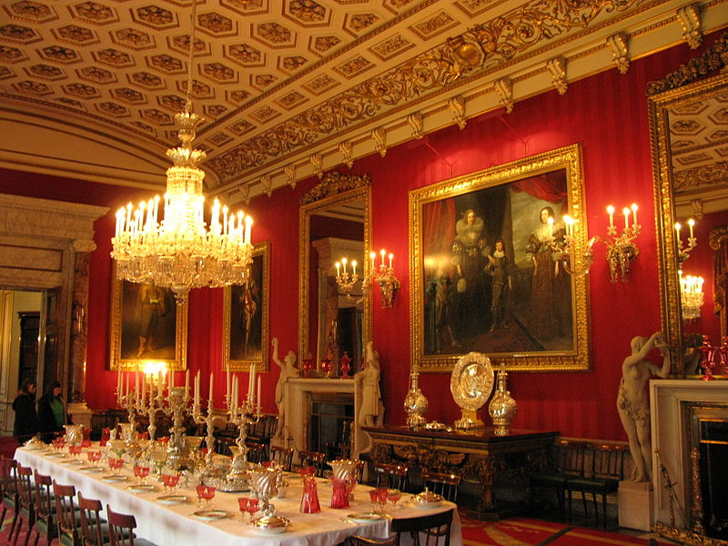 File:Chatsworth House, Dining room.jpg