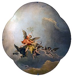 Chiesa di San Polo (Venice) interior - Glory of the Angels by Giandomenico Tiepolo.jpg