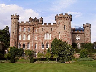 Cholmondeley Castle Country house in the civil parish of Cholmondeley, Cheshire, England