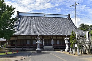 長禅寺の本堂（千葉県旭市）