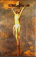 Circle of Anthony van Dyck - Christ on the Cross, Kunstmuseum Düsseldorf.jpg