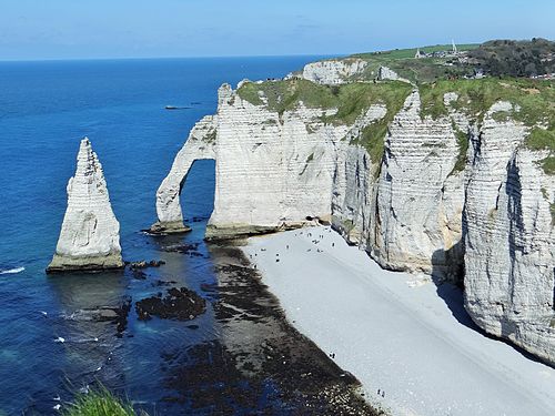 Cliffs of Etretat, France