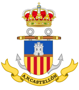 Coat of Arms of the Naval Assistantship of Castellón Maritime Action Forces (FAM)