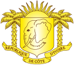 Coat of arms of Côte d'Ivoire (2001-2011 variant).svg