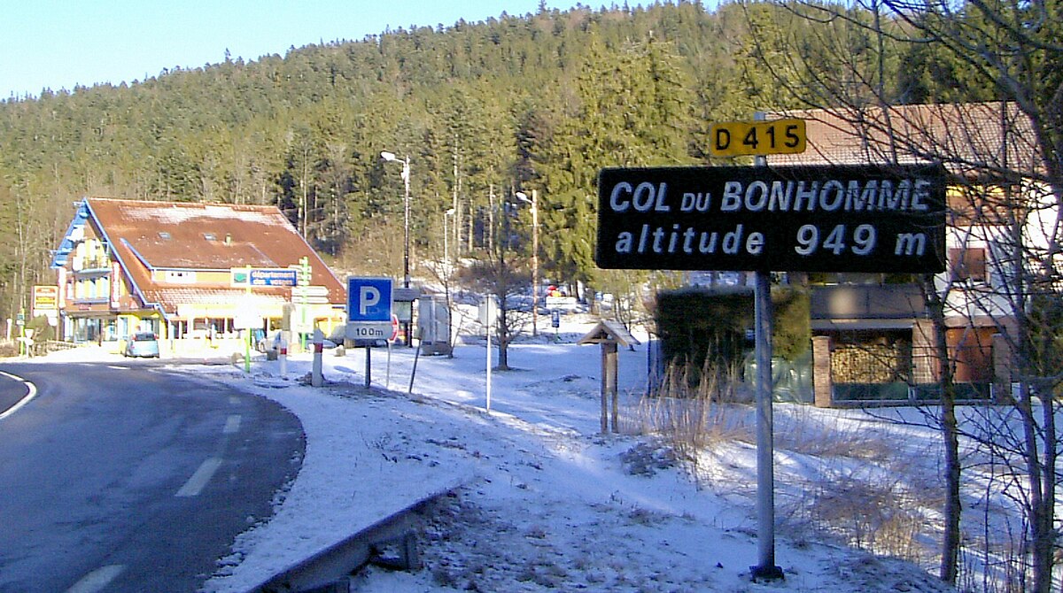 Col Du Bonhomme Wikipedia