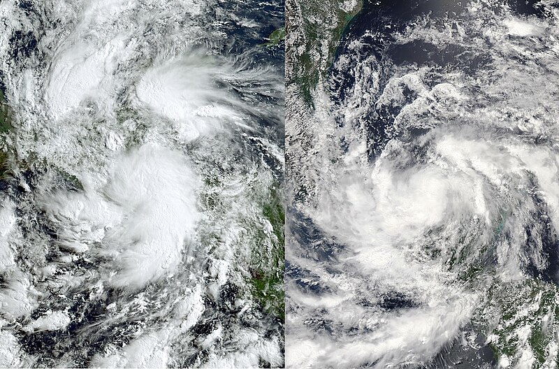 File:Collage of Tropical Storms Amanda and Cristobal.jpg