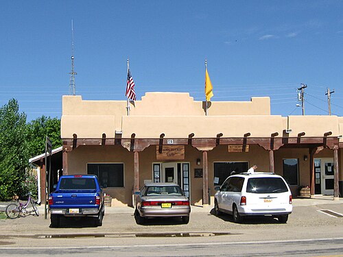 Corona New Mexico Village Hall.