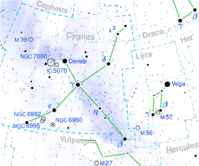 Souhvězdí Cygnus map.svg