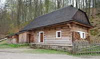 Dom mieszkalny z Trojanowic English: Dwelling House from Trojanovice