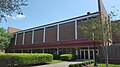 David R. Stopher Gymnasium (Thibodaux, Louisiana) quad entrance.jpg