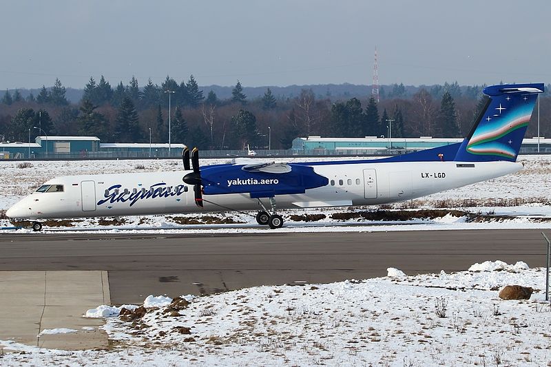 File:De Havilland Canada DHC-8-402Q Yakutia LX-LGD, LUX Luxembourg (Findel), Luxembourg PP1360513117.jpg