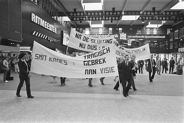 Protests against neoliberal policies in 1983