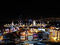 Desde el cerro Artillería, puerto de Valparaíso de noche. Valparaíso. Chile.jpg