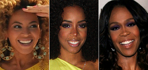 Beyoncé Knowles, Kelly Rowland and Michelle Williams (From left to right)