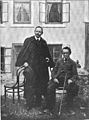 Rosegger mit seinen ehemaligen Lehrherrn Ignaz Orthofer, Die Gartenlaube 1899