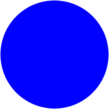 estómago Por lo tanto Semejanza File:Disc Plain blue.svg - Wikipedia