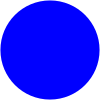Disc Plain blue.svg