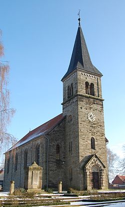 Dorfkirche in Belsdorf bei Wefensleben.JPG
