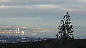 Dublin Bay viewed from Three Rock Mountain