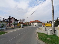 Dunjkovec, ulaz u naselje