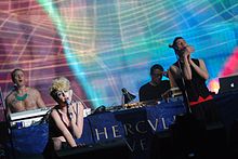 Hercules & Love Affair performing in July 2012