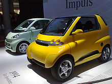 Eco Speedster (1994) mit Brabus Smart electric drive (2009)