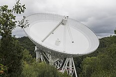 Радіотелескоп Еффельсберг-1, Еффельсберг-Німеччина.