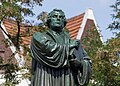 * Nomination Eisenach, Germany: Detail of Luther memorial --Cccefalon 04:03, 12 August 2014 (UTC) * Promotion Good. --Livioandronico2013 14:14, 12 August 2014 (UTC)