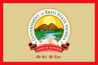 <span class="mw-page-title-main">Deputy Governor of Ekiti State</span> Second highest-ranking official in the executive branch of Ekiti State in Nigeria