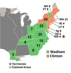 1812 electoral vote results ElectoralCollege1812.svg