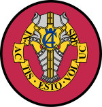 Emblemat duńskiego pułku gwardii husarskiej.svg